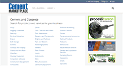 Desktop Screenshot of cementmarketplace.com